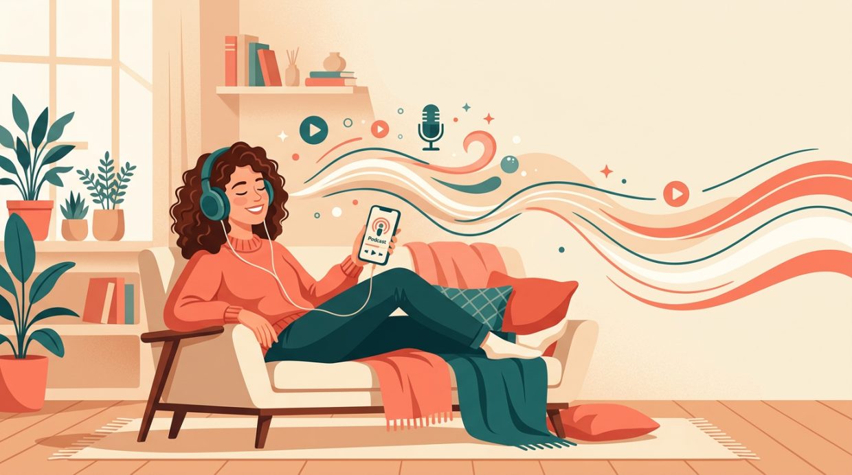 Podcast listener vector