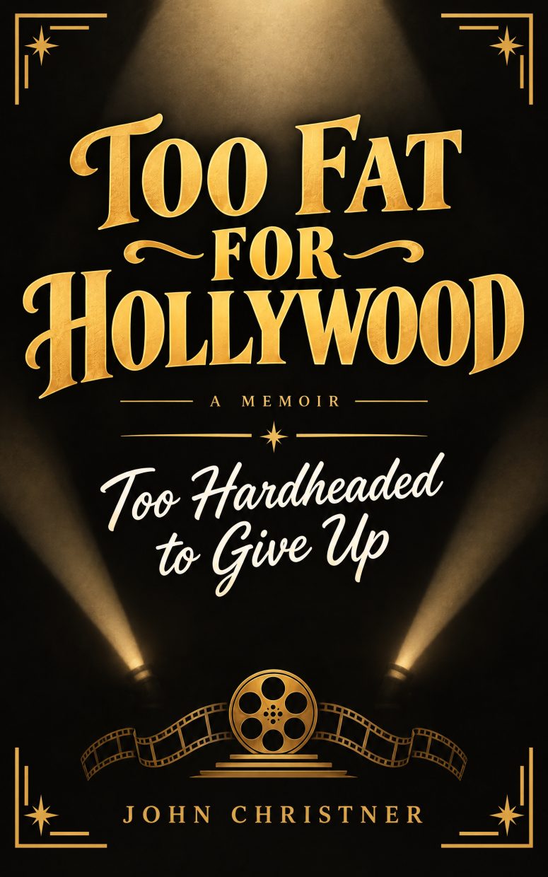 Cover of Too Fat for Hollywood; Too Hardheaded to Give Up by John Christner